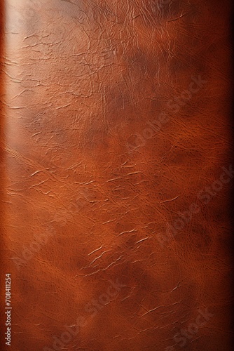 surface brown genuine leather texture, vertical grunge background photo