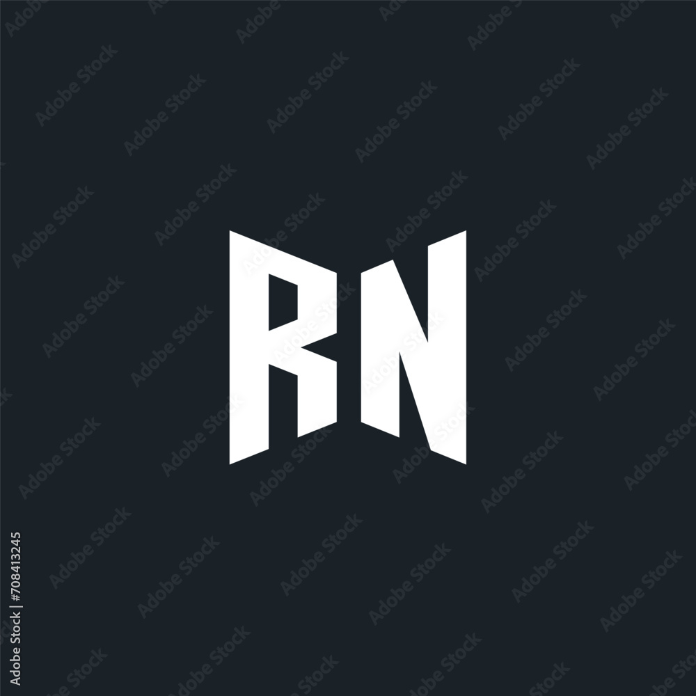 Fototapeta premium RN logo