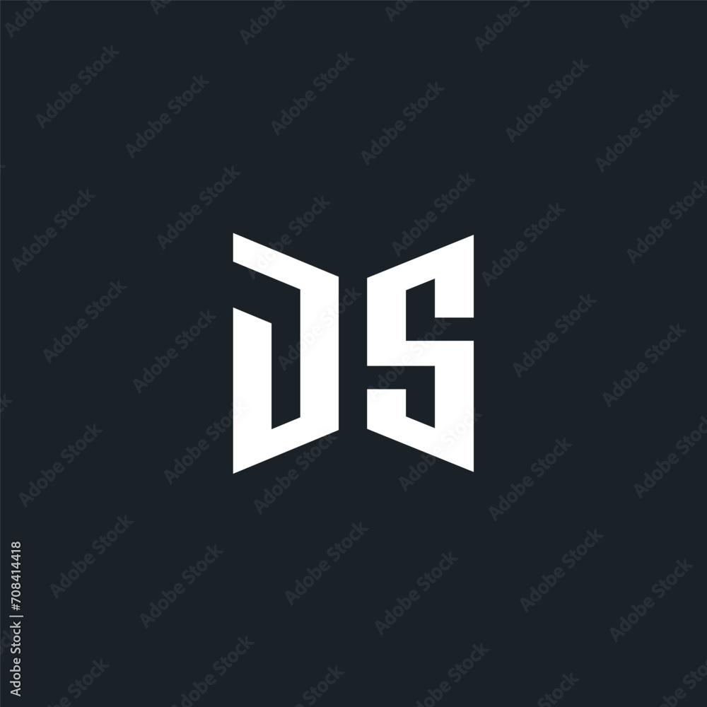 Obraz premium JS logo