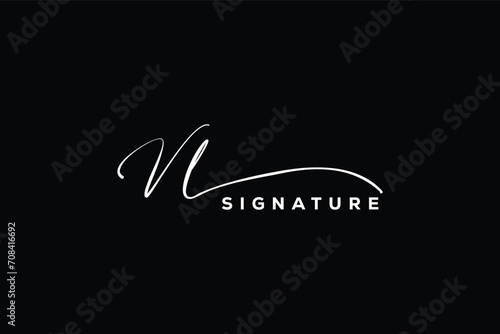 VL initials Handwriting signature logo. VL Hand drawn Calligraphy lettering Vector. VL letter real estate, beauty, photography letter logo design.