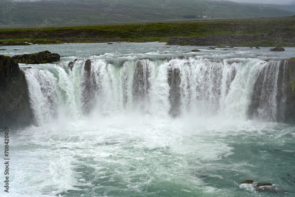 Goddafoss Wasserfall Goddafoss Wasserfall