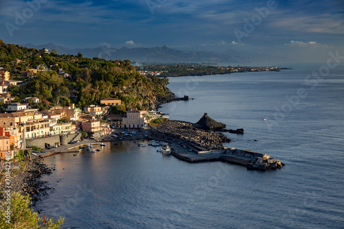Santa Maria la Scala, Acireale, Fischerdorf, Sizilien, Italien, 28.10.2023 > english> Santa Maria la Scala, Acireale, fishing village, Sicily, Italy, October 28, 2023