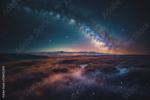 galaxy in space background