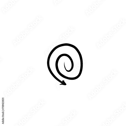 hand drawn arrow