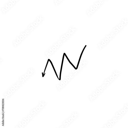 hand drawn arrow