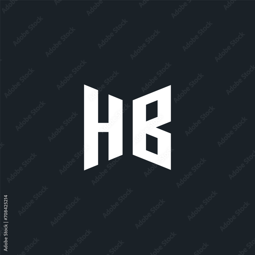 Obraz premium HB logo