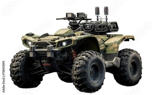 Wireless ATV Model Isolated on Transparent Background PNG.