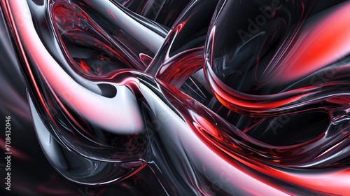 3d render abstract wallpaper banner background beautiful ai generated © stocker