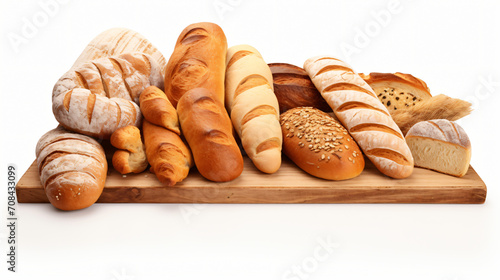 Assorted bread and pastry