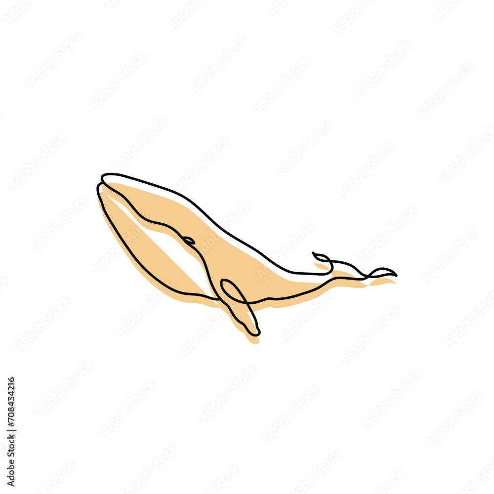 whale one line art illustration, colorful , logo, continuous line art, symbol, humpback , shark, whale one line art illustration, colorful , logo, continuous line art, symbol, humpback , shark,