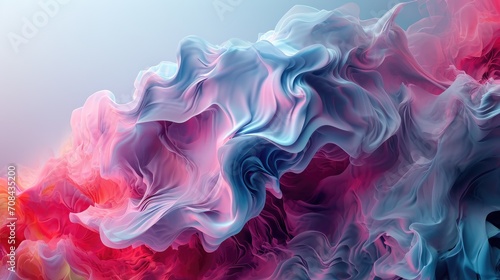 3d render abstract wallpaper banner background beautiful ai generated