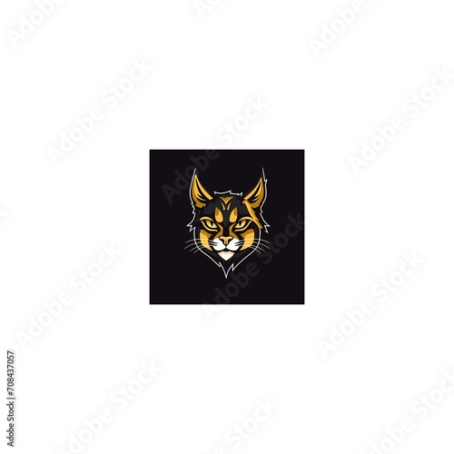cat mascot logo icon © Imron