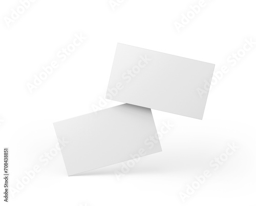 Group of minimal business card mockup