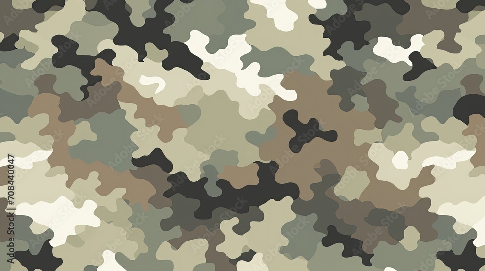 Layered camouflage pattern halftone Layered camouflage pattern halftone