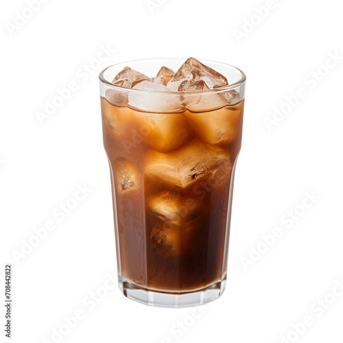 Cup of Vietnamese Iced Coffee on transparent background PNG image