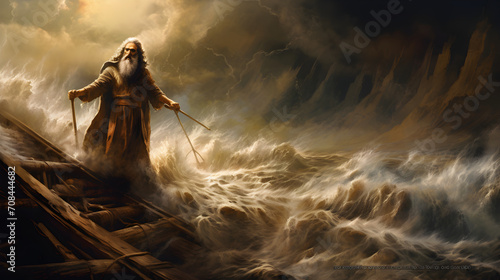 Exploring the Flood Narratives in the Bible as well as Sumerian Mythology © Trendy Graphics