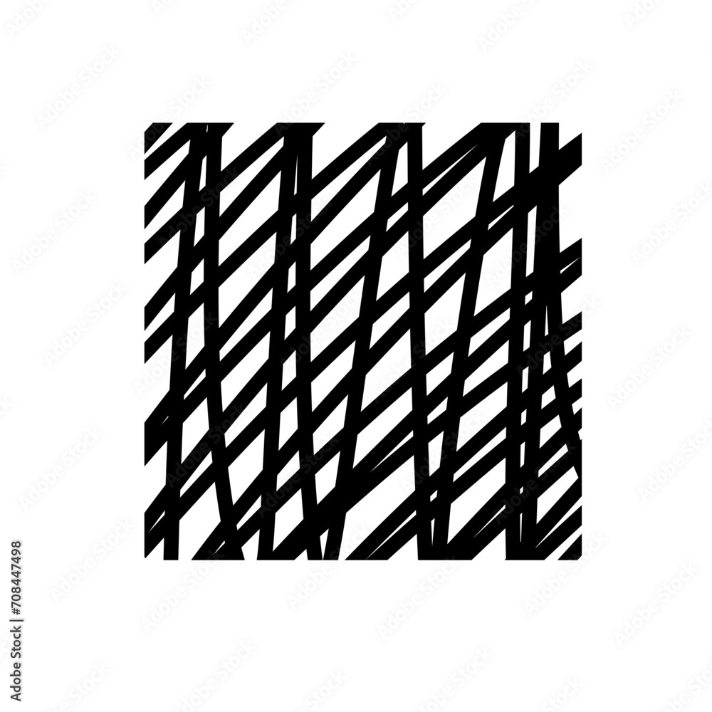Scribble Square Art Scribble Square Art