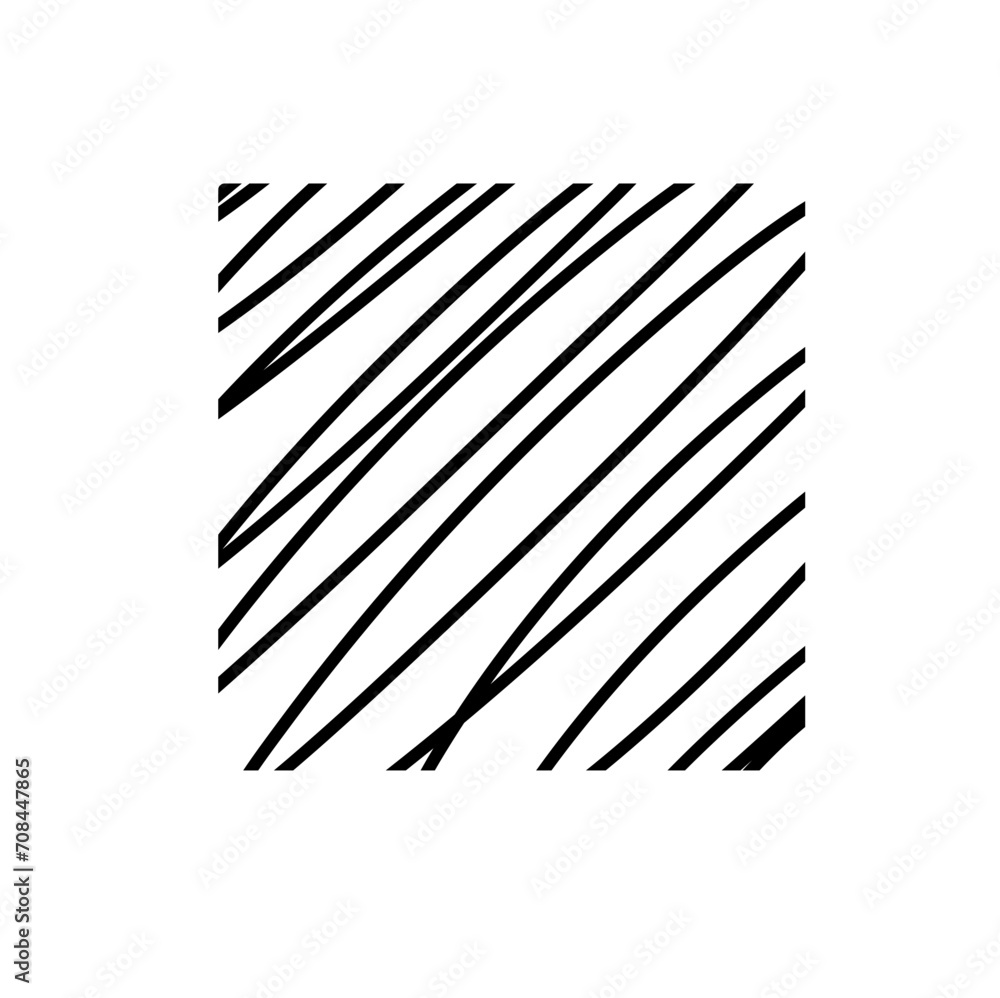 Scribble Square Art Scribble Square Art