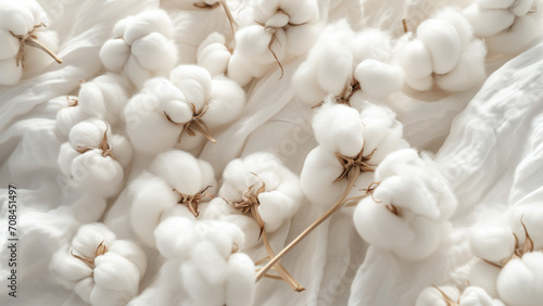 Embrace Simplicity: Soft Cotton Texture Wallpaper © 대연 김