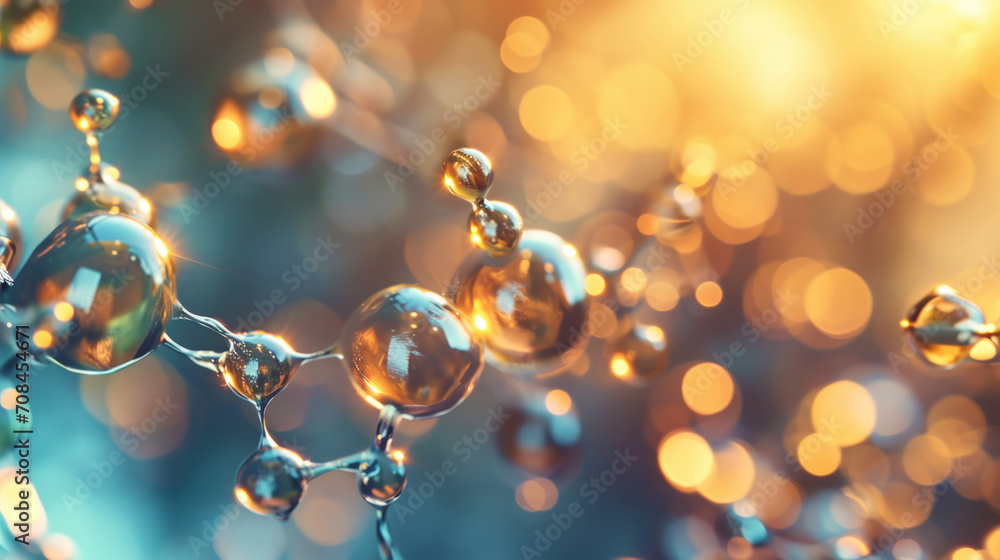 Scientific backdrop. Molecular structure at atomic level. Light background. Medical technology concept. Generative AI Scientific backdrop. Molecular structure at atomic level. Light background. Medical technology concept. Generative AI