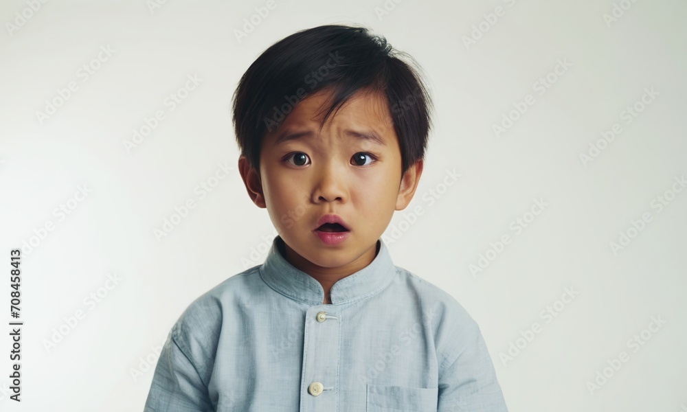 scared little asian boy, little child, children's emotions, portrait of asian children, scared child scared little asian boy, little child, children's emotions, portrait of asian children, scared child