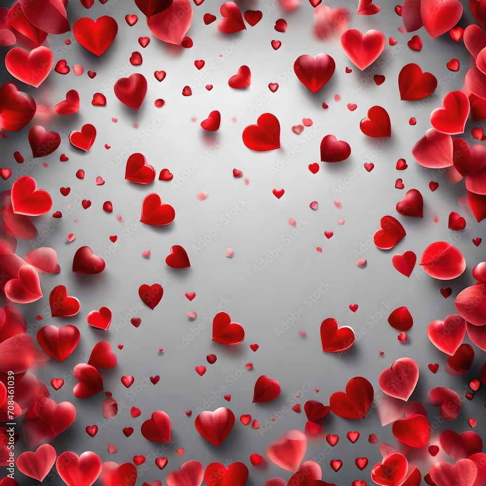 red hearts background red hearts background