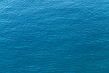blue sea surface, top view. big water as a background