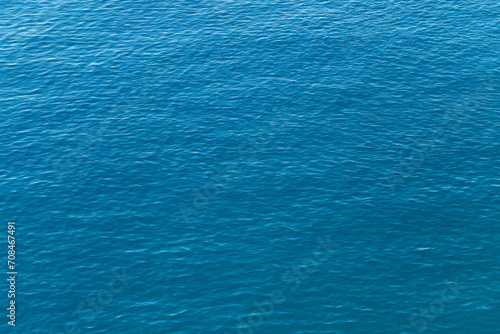 blue sea surface, top view. big water as a background © dmitr1ch