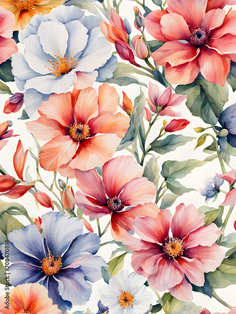 painting-capturing-a-flower-wallpaper-pattern-on-white-background-trending painting-capturing-a-flower-wallpaper-pattern-on-white-background-trending
