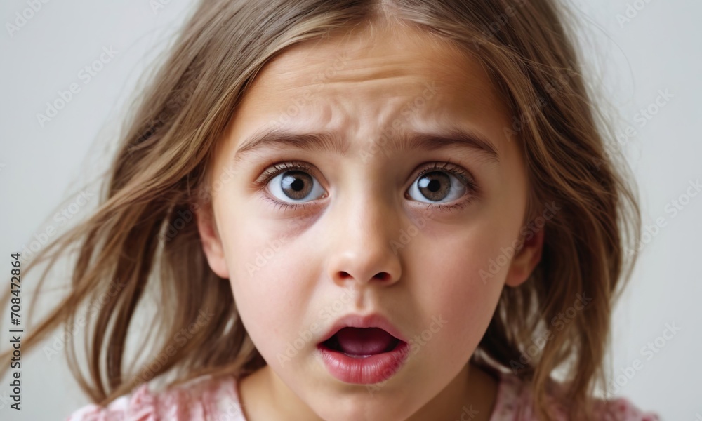 scared little girl, little child, children's emotions, portrait of children, scared child scared little girl, little child, children's emotions, portrait of children, scared child