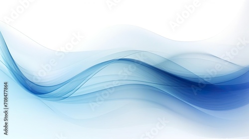 Blue abstract wave background