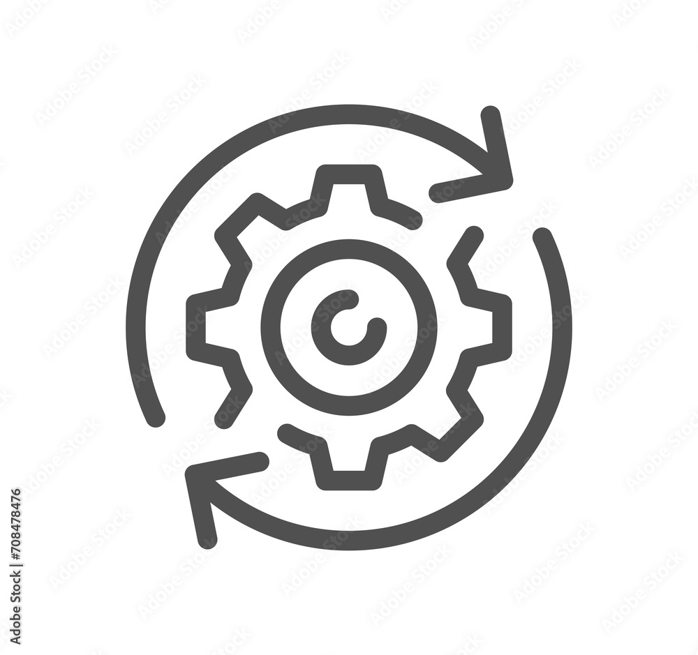 Artificial intelligence related icon outline and linear symbol.
Artificial intelligence related icon outline and linear symbol.