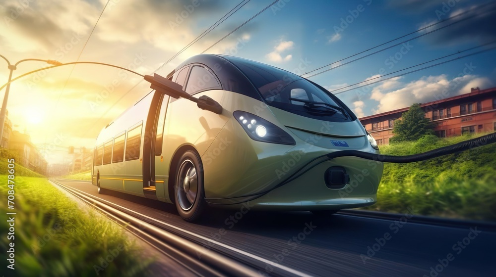 Fototapeta premium the future transportation