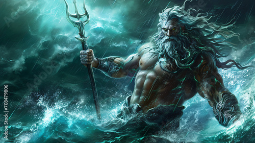 Ancient Greek God Poseidon