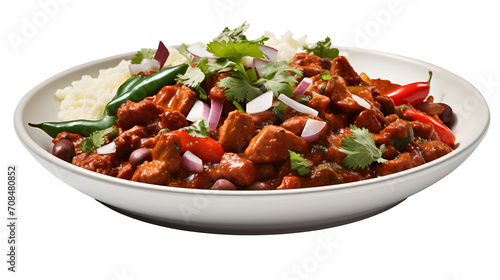 Beef and Bean Chili, PNG, Transparent, No background, Clipart, Graphic, Illustration, Design, Food, Chili, Beef, Beans, Spices
