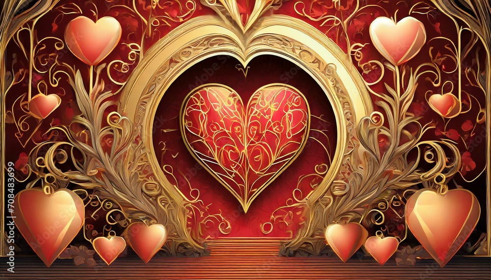 Miłość, Walentynki, Serce - obrazy, fototapety, plakaty 