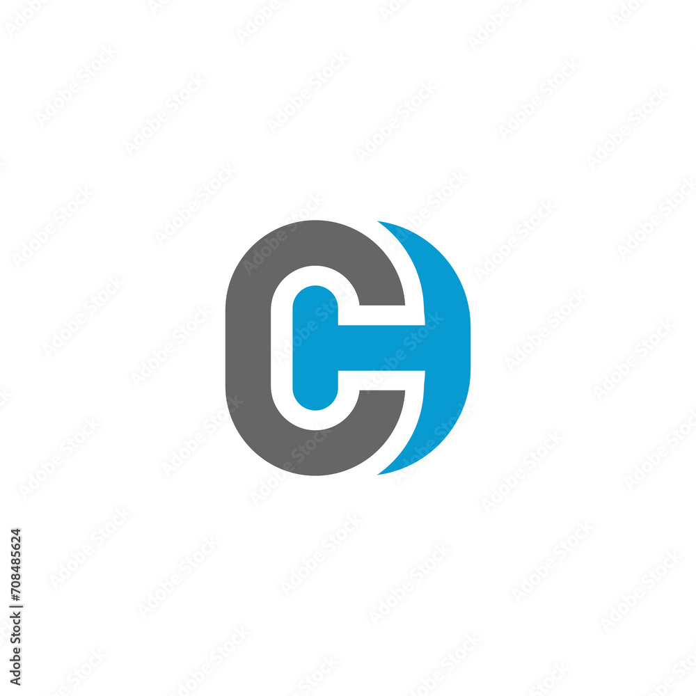 Initial CH Letter logo vector template design Initial CH Letter logo vector template design