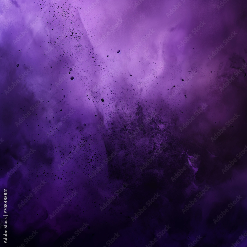Purple Horror Gritty Style Background with Fog and Smoke Purple Horror Gritty Style Background with Fog and Smoke
