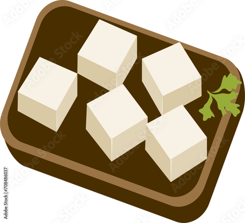 Tofu Illustration 