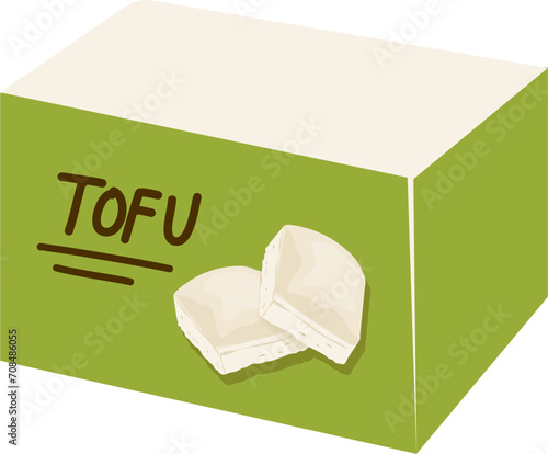 Tofu Illustration 