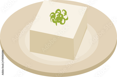 Tofu Illustration 