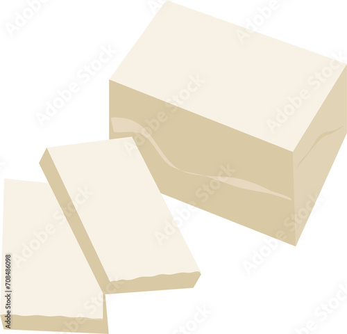 Tofu Illustration 