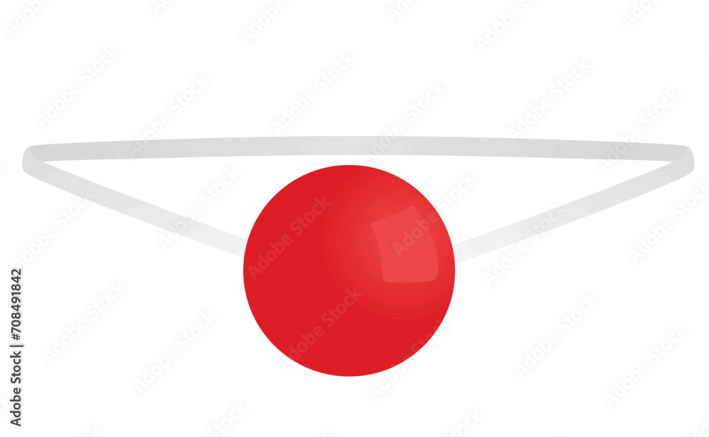 Clown red nose. vector illustration Clown red nose. vector illustration