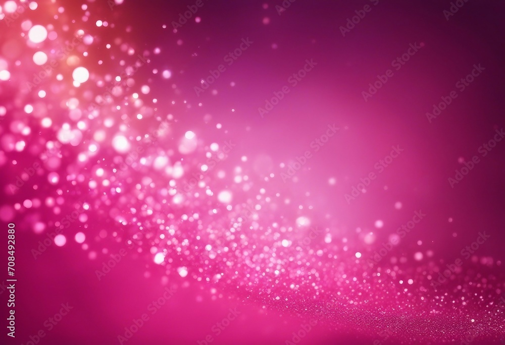 Abstract artistic background with place for text Color rays of light Original sparkle design Pink particles