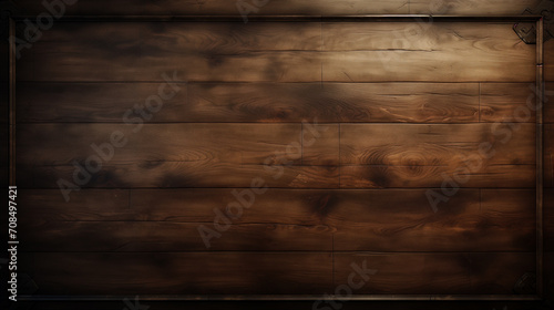 old brown wooden board background.