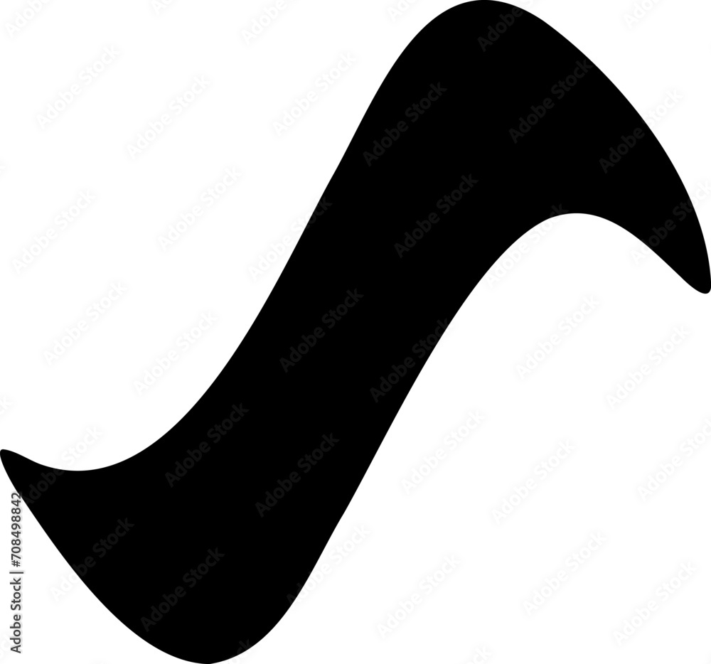 Fluid shape vector illustration. Liquid pattern silhouette design element Fluid shape vector illustration. Liquid pattern silhouette design element
