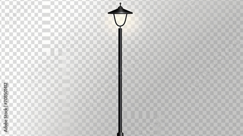 lonely street light pole