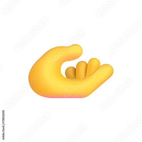 Palm Up Hand