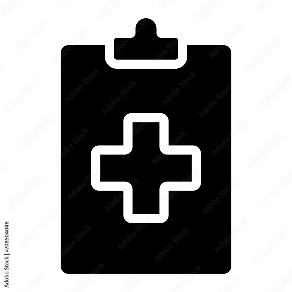 Obraz premium medical report