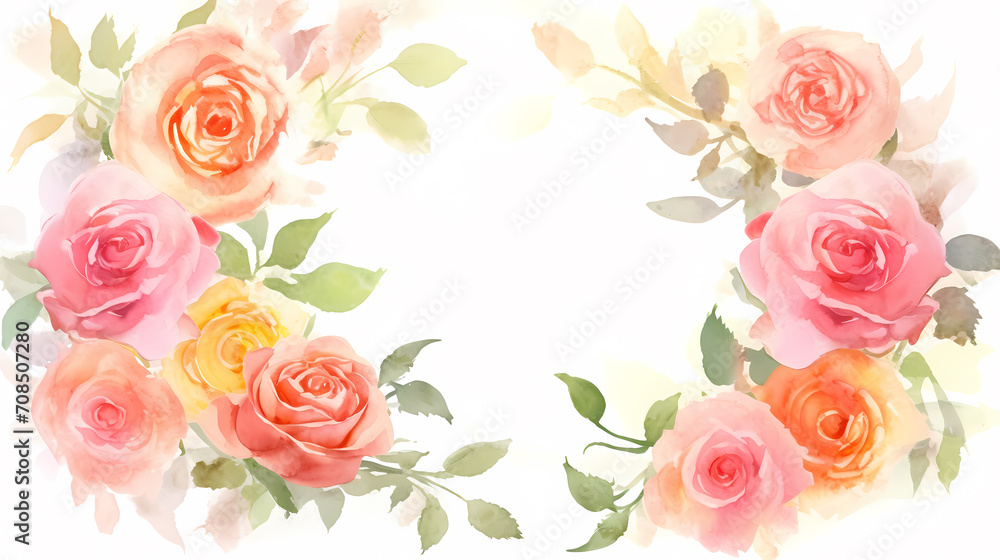 Beautiful pink rose bouquet flowers background, symbol of Valentine's Day, wedding, love